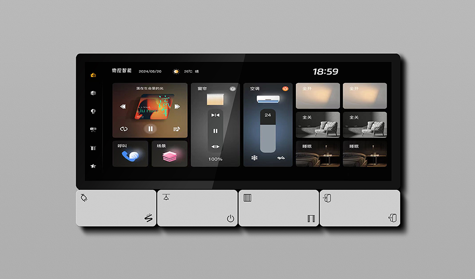 南爾智能F5多功能面板發(fā)布，重新定義未來(lái)智慧生活